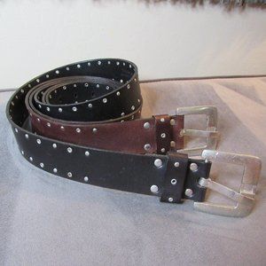 Calvin Klein Leather Belts - Bundle of TWO - Brown & Black 🖤🖤